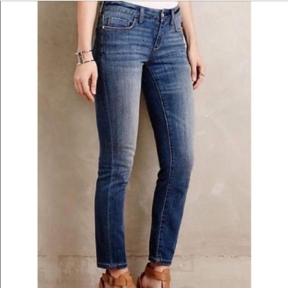 Anthropologie Pilcro And The Letterpress Blue Jeans